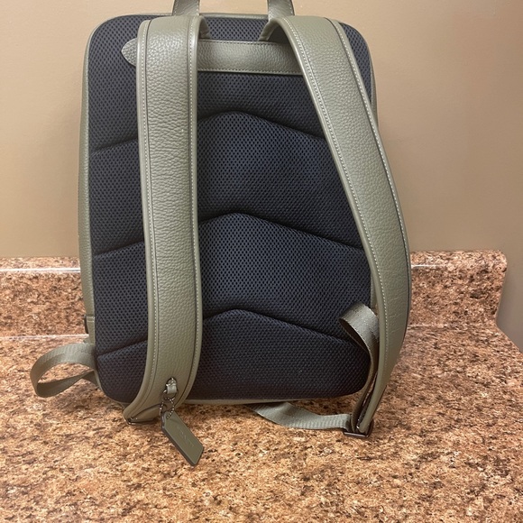 COACH Gotham Backpack. Army Green. - Picture 2 of 7